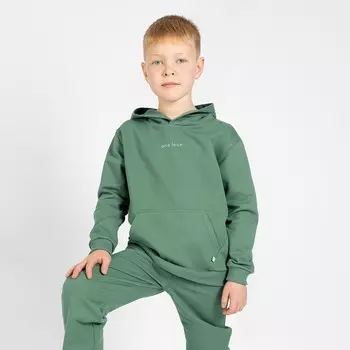 Худи для мальчика One love light, рост 146 см, цвет зелёный