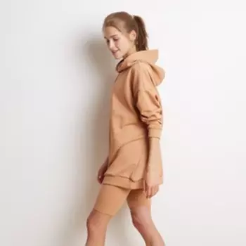 Худи женское MINAKU: Casual Collection цвет кирпичный, р-р 50-52