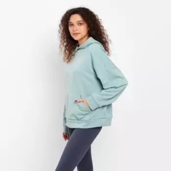 Худи женское MINAKU: Casual Collection цвет мятный, размер 42-44