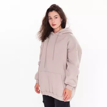 Худи женское НАЧЁС, цвет бежевый, размер M (42-46)