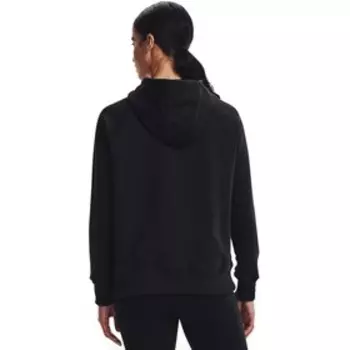 Худи женское Under Armour Rival Fleece Logo Hoodie, размер 42-44 (1356318-001)