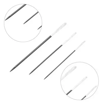 Иглы Crewels острые с большим ушком, №3-9, 16 шт, белое ушко