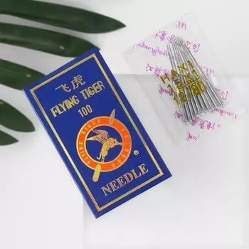Иглы для бытовых швейных машин, №80/12, 10 шт.