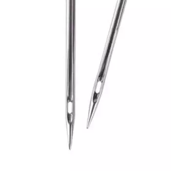 Иглы для бытовых швейных машин, для джинсовых тканей, №90/100, 10 шт