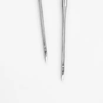 Иглы для бытовых швейных машин, для кожи, №110, 10 шт