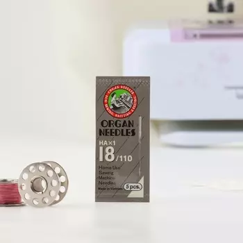 Иглы для бытовых швейных машин, универсальные, 5 шт, №110