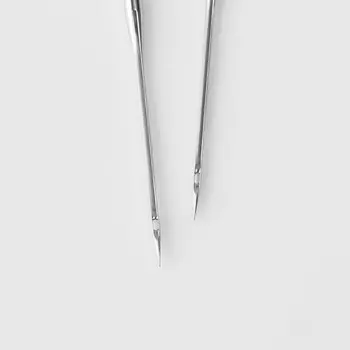 Иглы для бытовых швейных машин, вышивальные, для шёлка, 5 шт, №75/90