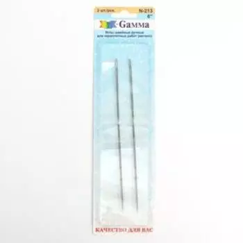 Иглы для переплётных работ, d = 1,83 мм. 15,2 см, 2 шт, N-213