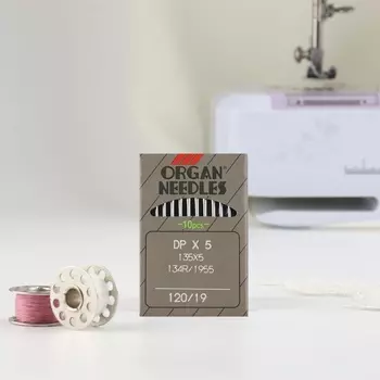 Иглы для промышленных швейных машин, 10 шт, №120, DP 5