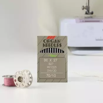 Иглы для промышленных швейных оверлоков, 10 шт, №70, DC 27