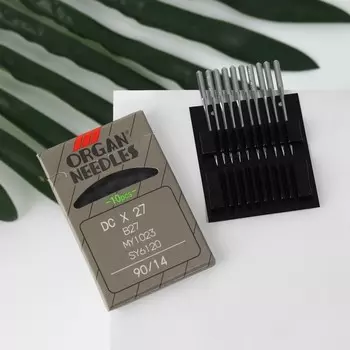 Иглы для промышленных швейных оверлоков, 10 шт, №90, DC 27