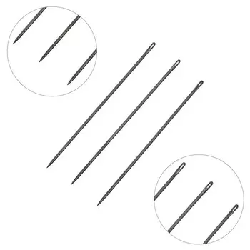 Иглы ручные BLACK Sharps, №7, чёрный, 20 шт