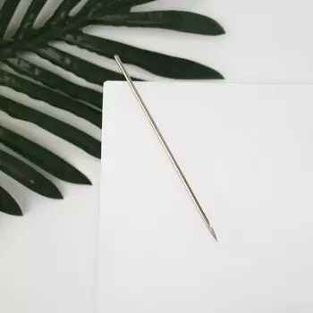 Иглы-шилья для ремонта текстильной обуви, d = 2 мм, 100 мм