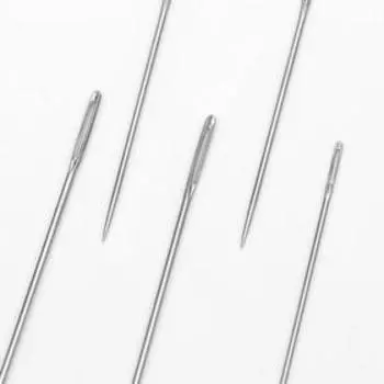 Иглы швейные, для кожи, 7 шт.