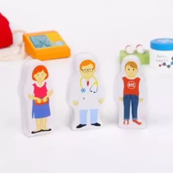 Игра детская настольная "Набор врача" 4,5х30,5х30,5 см