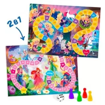 Игра-ходилка 2в1 «Принцесса» + «Волшебные феи»