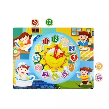 Игра магнитная «Часы»