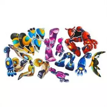 Игра на липучках «Мои роботы»