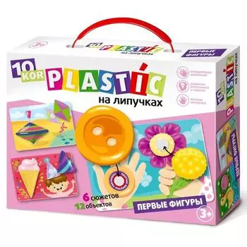 Игра на липучках «Первые фигуры»