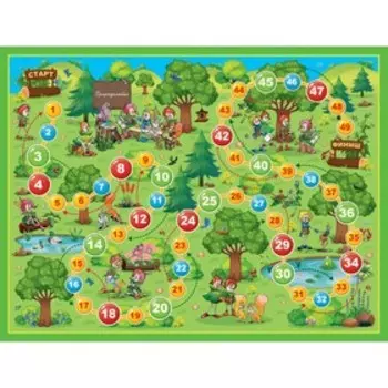 Игра настольная-ходилка «Уроки Эколят»