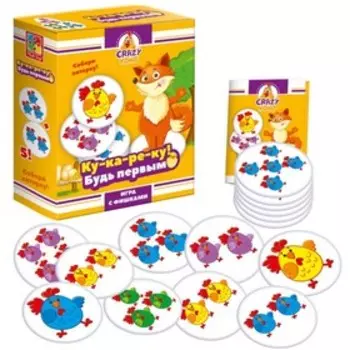 Игра настольная «Ку-ка-ре-ку!»