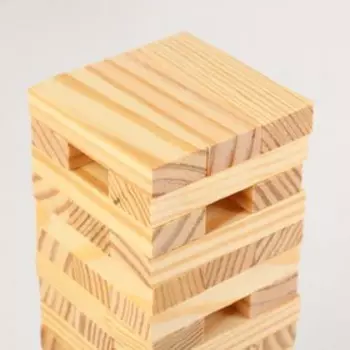 Игра настольная «Падающая башня», 23,5 × 7,5 × 7,5 см