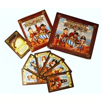 Игра настольная «Пиратская мафия», 28 карточек