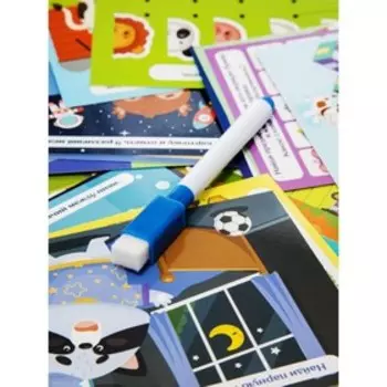 Игра развивающая Пиши-Стирай «Внимание и логика»