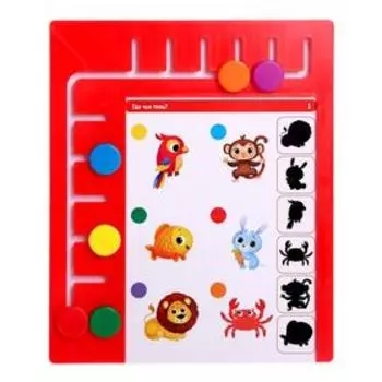 Игра развивающая «Умный планшет», животные