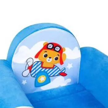 Игровое кресло Экшен «Летчик», цвет лазурь