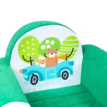 Игровое кресло Экшен «Путешественник», цвет неон, стиль 1