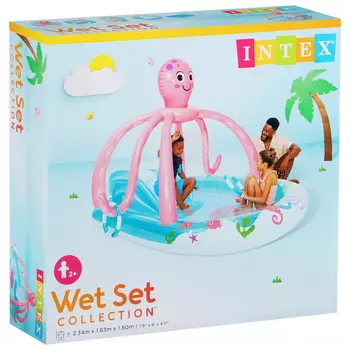 Игровой центр «Розовый осьминожка» 234 х 183 х 150 см 56138NP