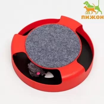 Игровой комплекс «Пижон» с подвижной мышкой, красный