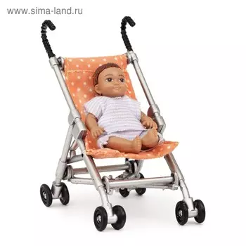 Набор игровой Lundby «Коляска с пупсом», 2 предмета: коляска-трость, пупс