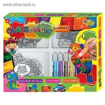 Игровой набор для рисования витражей Glass Magic №2