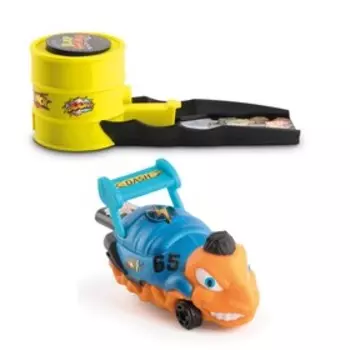 Игровой набор «Гонка жуков» с машинкой и пусковым механизмом, «Сине-оранжевая Оса»