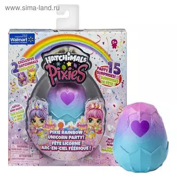 Игровой набор «Хэтчималс Пикси. Вечеринка Единорожек»