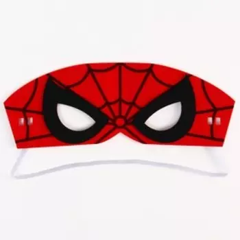 Набор детских татуировок + маска супергероя «Человек-Паук» сделай маску + переводки MARVEL