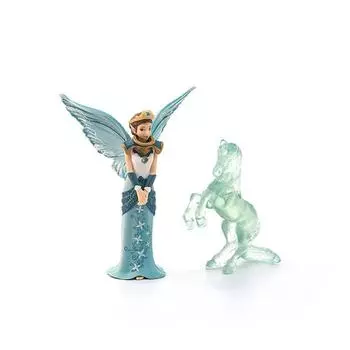 Игровой набор «Эльфийка Айела и ледяная статуя единорога»