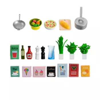 Игровой набор кухонных аксессуаров, 21 штука