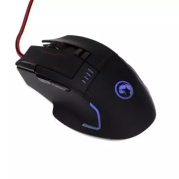 Игровой набор MARVO G909+G1, мышь+ковер, проводной,чёрный