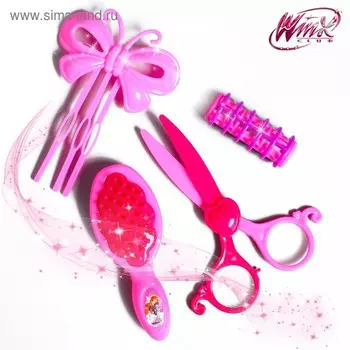 Игровой набор парикмахер «Флора», 4 предмета, МИКС, WINX