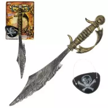 Игровой набор «Пират»: сабля, повязка