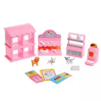 Игровой набор "Питомцы" с аксессуарами, МИКС