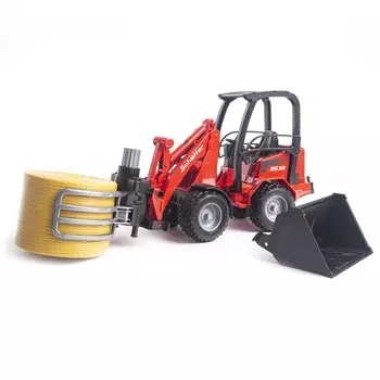 Игровой набор Погрузчик Schaffer, с рулоном