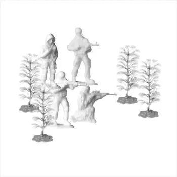 Игровой солдатиков «Поисковый отряд», 4 фигурки, с аксессуарами