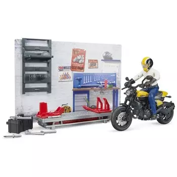 Игровой набор Ремонтный набор с жёлтым Ducati