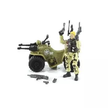 Игровой набор «Солдат на квадроцикле»
