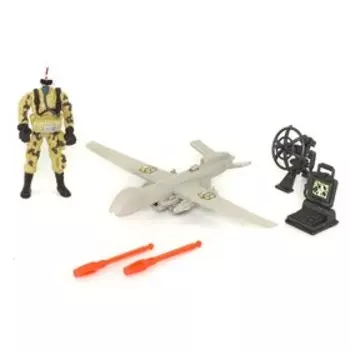 Игровой набор «Солдат с самолетом-беспилотником»