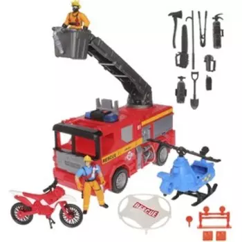 Игровой набор «Спасательная пожарная машина»